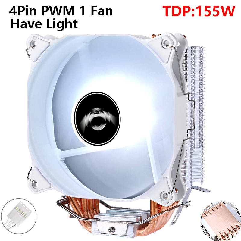 Jual Best CPU Cooler for Gaming x79 x99 Processor 120mm Fan Air-cooled ...