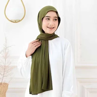 Pashmina Kaos Rayon 180X75 Pashmina Terlaris