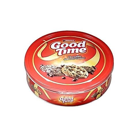 Jual Good Time Double Choc Chocolate Chips Cookies Kaleng BESAR 223.5 ...