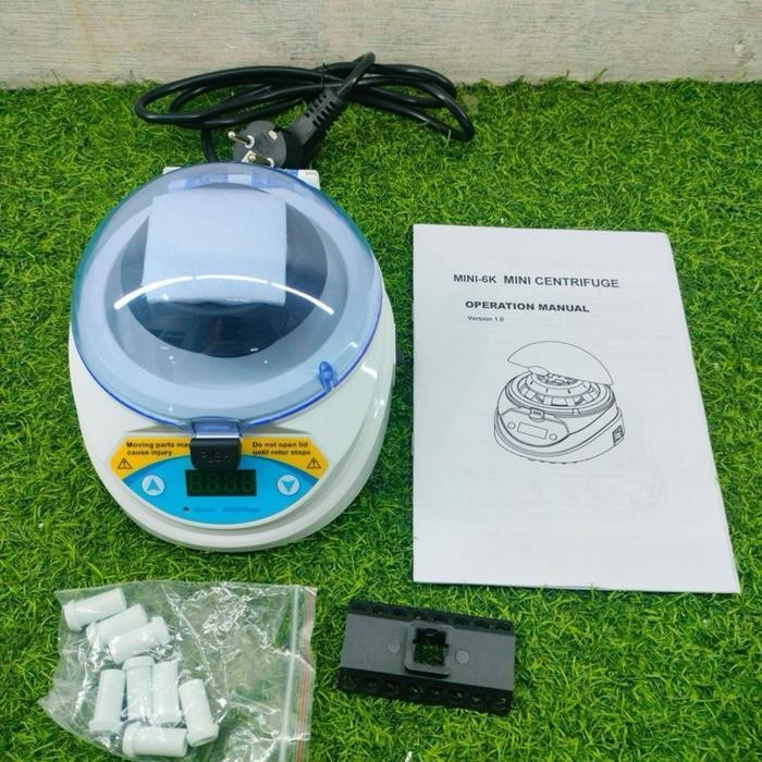 Jual Miu Lab Mini Centrifuge Digital Lab 6000 RPM dengan Timer Model ...