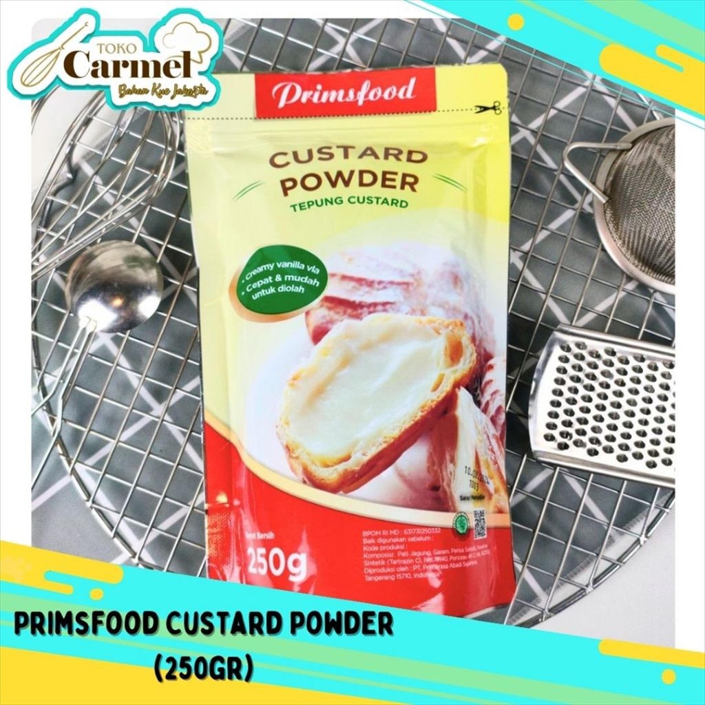 Jual Primsfood Custard Powder 250gr | Shopee Indonesia