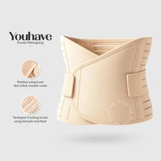 You've (You Have) Korset Pinggang Korset Pelangsing Perut Saraf Kejepit Pria Wanita Vevina 401