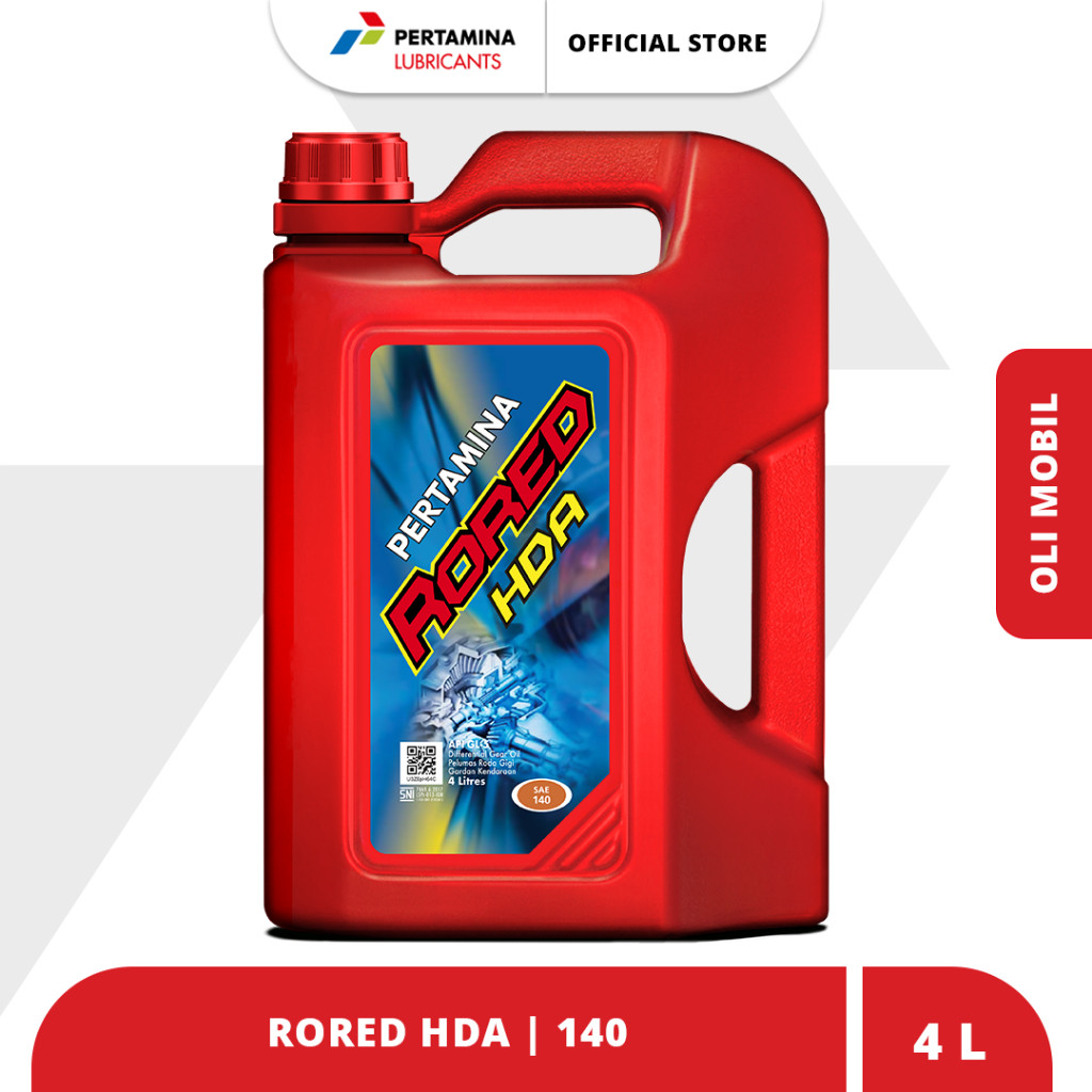 Jual PERTAMINA Rored HDA 140 [ Oli Transmisi 4L & 5L ] | Shopee Indonesia