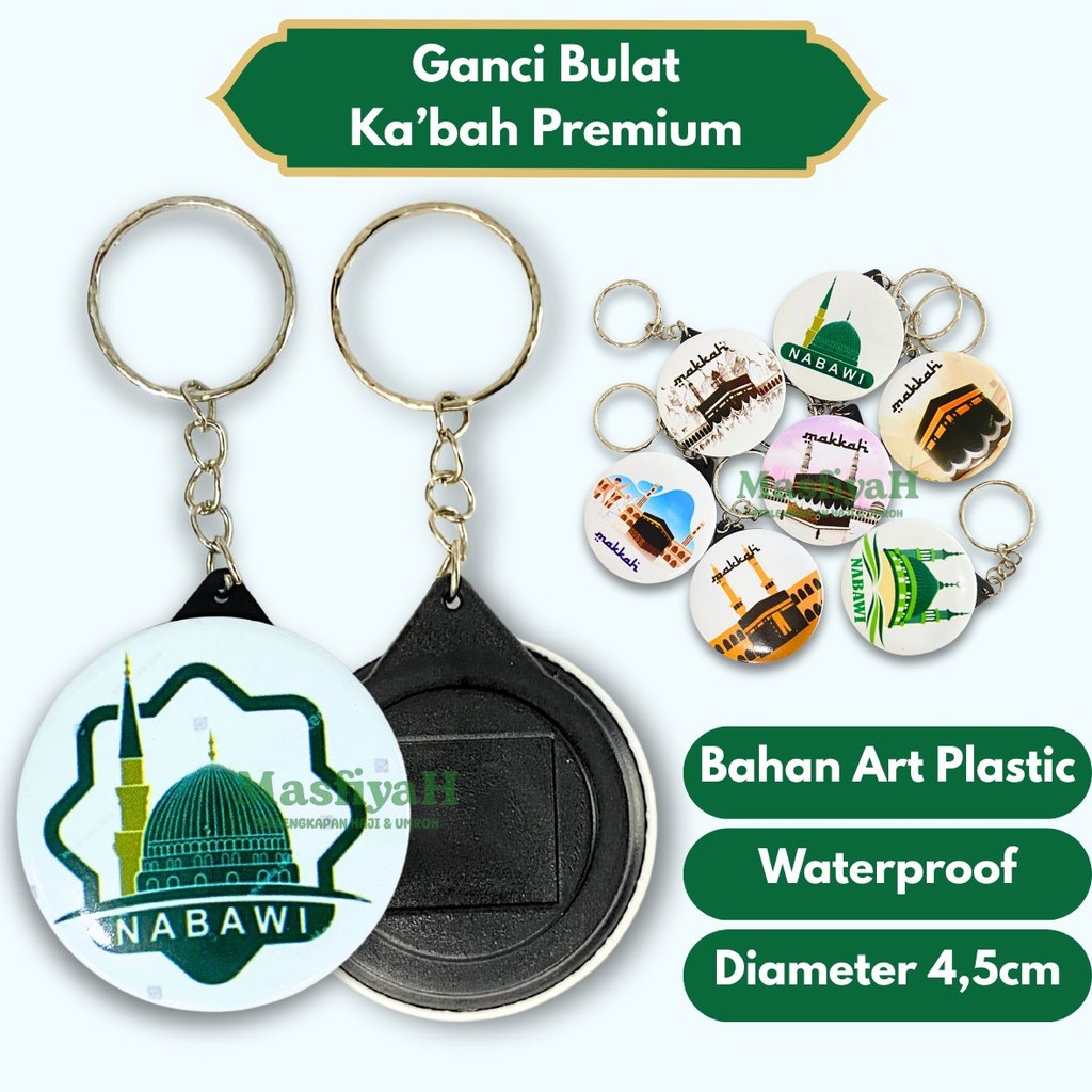 Jual (100 PCS) GANCI KABAH BULAT PREMIUM GANCI KA'BAH BULAT PREMIUM ...