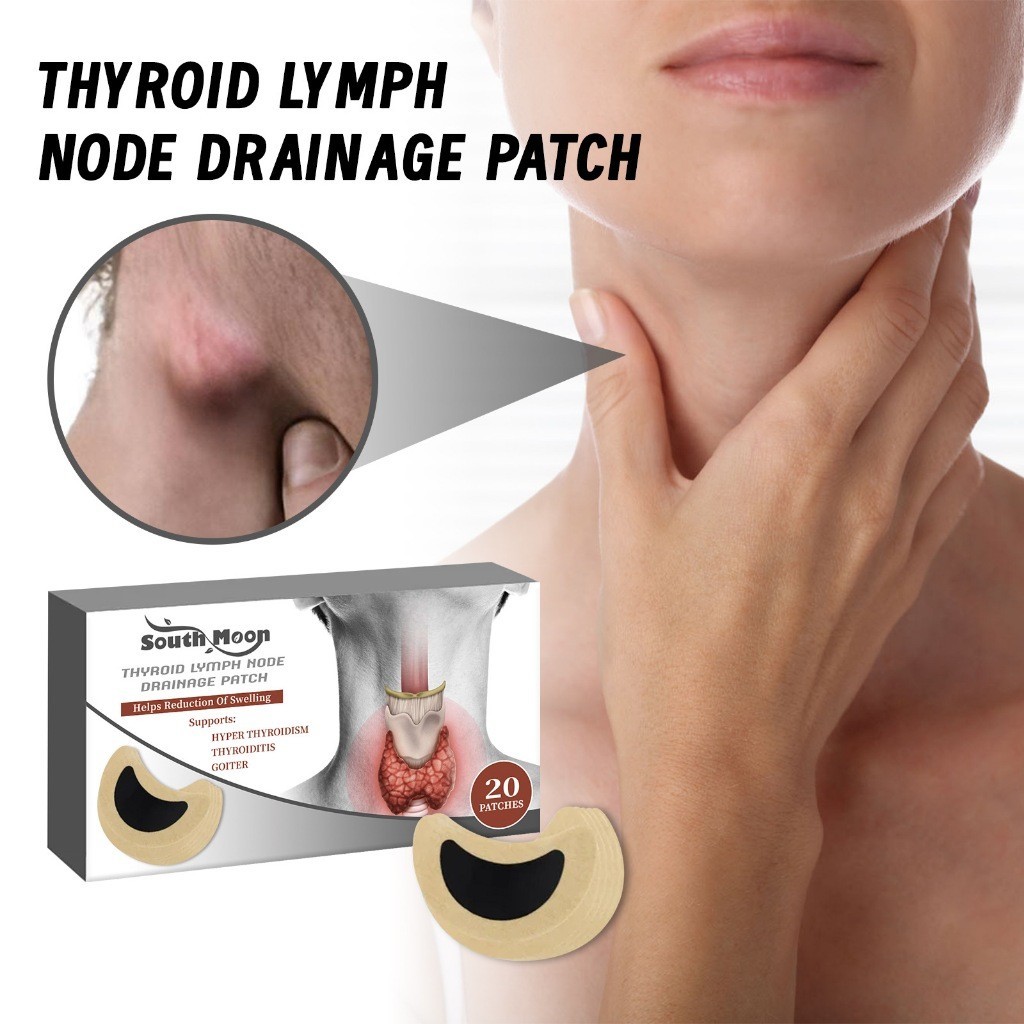 Jual South Moon Lymphatic Detox Patch 20Pcs Painless Lymph Nodes Detox ...