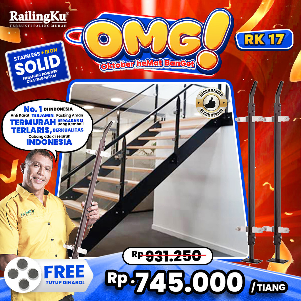 Jual Railing Tangga Stainless Public Area Railingku [OMG!] RK 17 ...