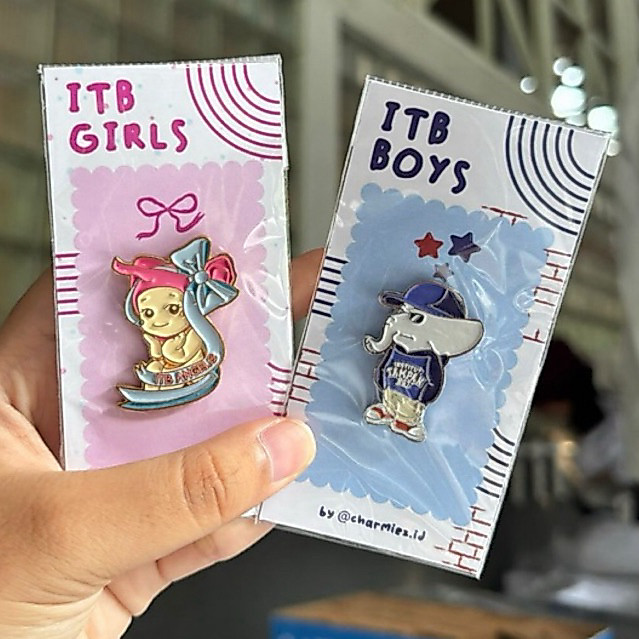 Jual Enamel Pin ITB Girls ITB Boys | Enamel Sonny Angel | [READY STOCK ...