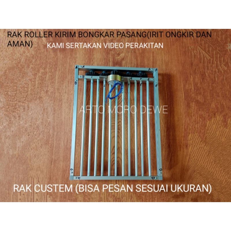 Jual Rak Roller Mesin tetas Telur Rak Roller Bongkar (custem) | Shopee ...