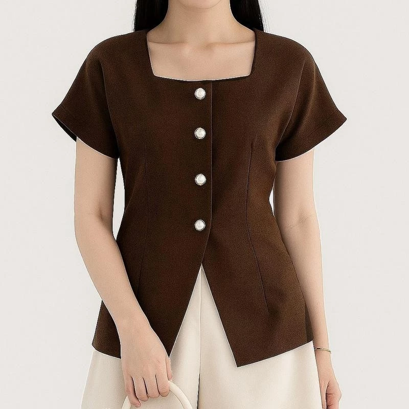 Gambar 2 ELYSE Soren Top / Avery Top ✨ Atasan Wanita Modis & Simple – Wajib Punya!