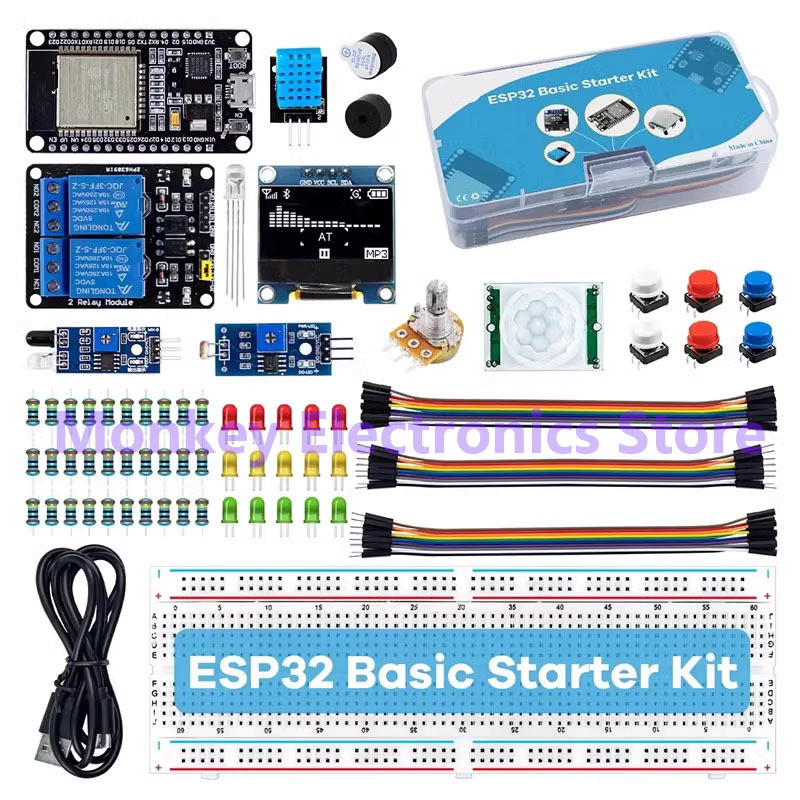 Jual ESP32 Module Kit Starter Kit for ESP32 ESP-32S WIFI Module ESP32 ...