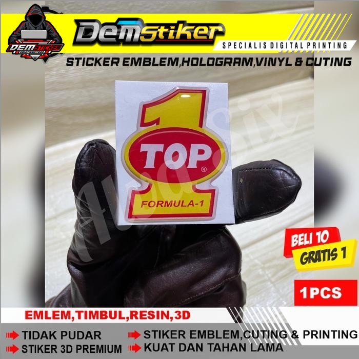 Jual Stiker timbul top one | Shopee Indonesia