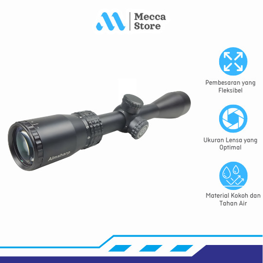 Jual Rifle Tactical Scope Hunting Magnification 4-12x44 | Shopee Indonesia