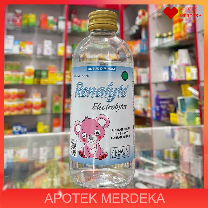Jual Renalyte untuk Pengganti Cairan Tubuh 200 ml | Shopee Indonesia
