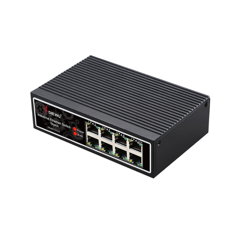 Jual Industrial gigabit switch RJ45 Hub Internet Splitter Adapter RJ-45 ...
