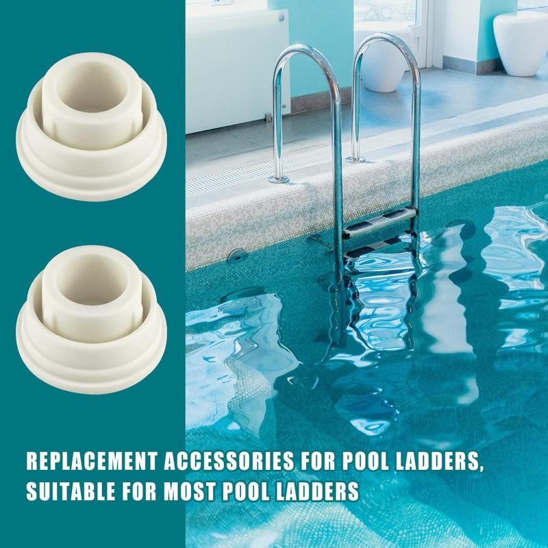 Jual 2Pcs Swimming Pool Ladder Bumpers Caps Rubber Pool Ladder End ...