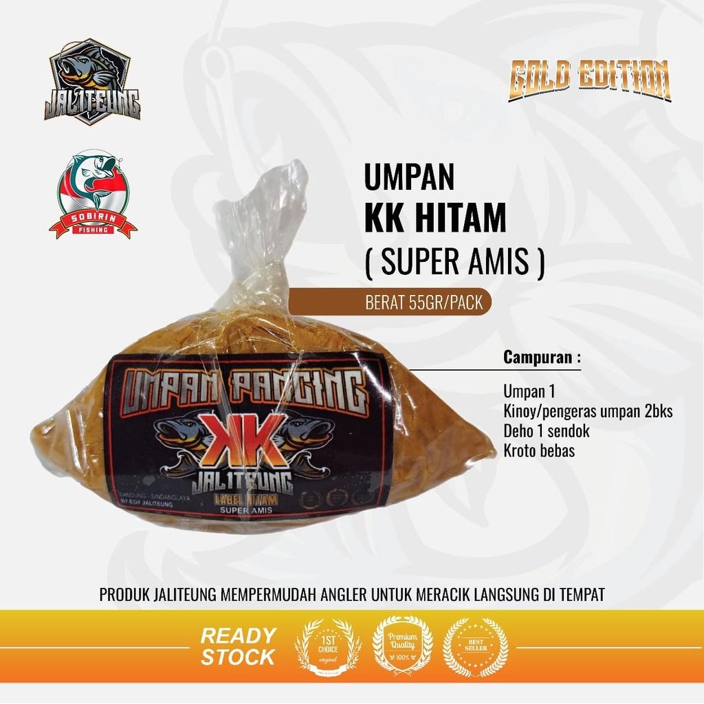 Jual Umpan KK jaliteung (Label HItam) super amis | Shopee Indonesia