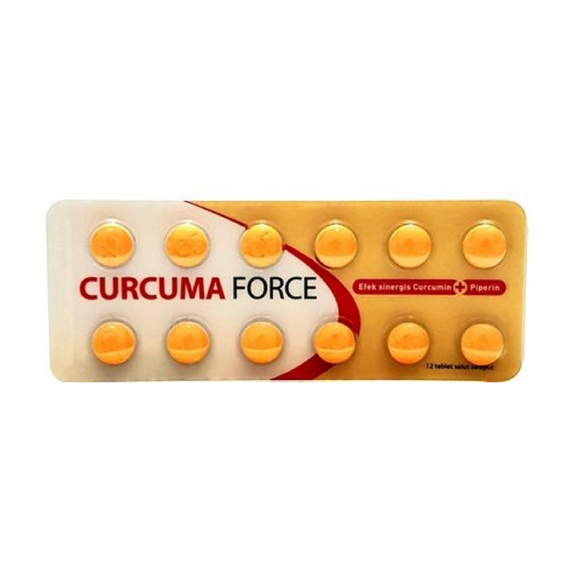 CURCUMA FORCE BLISTER 12 TABLET