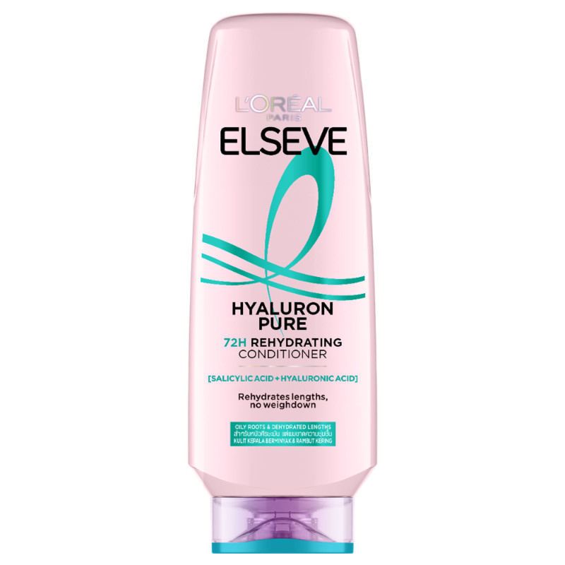 Jual LOREAL ELSEVE HYALURON PURE REHYDRATING CONDITIONER @265ML ...