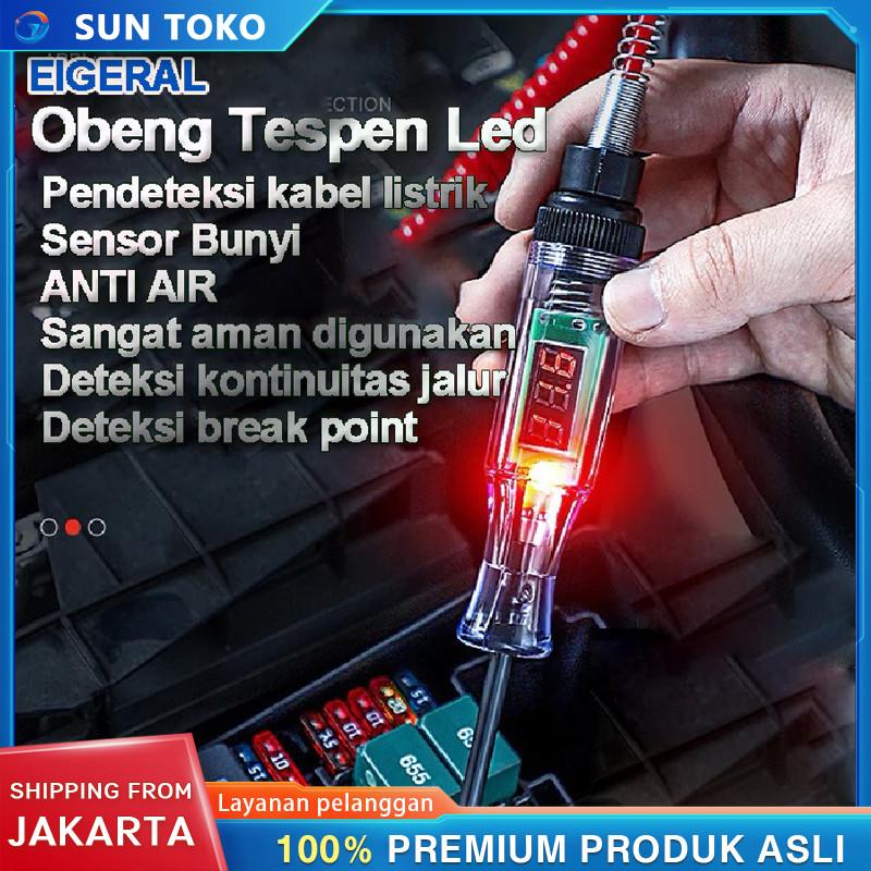 Jual Obeng Tespen Listrik DC Display Digital Test Pen Tester Untuk ...