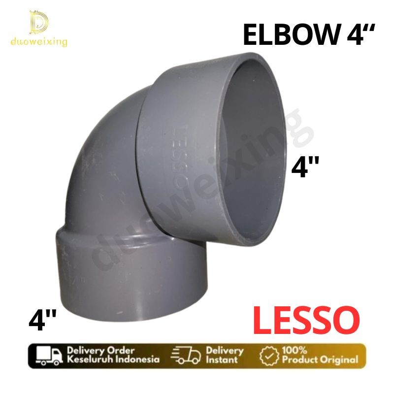 Jual LESSO elbow PVC 4