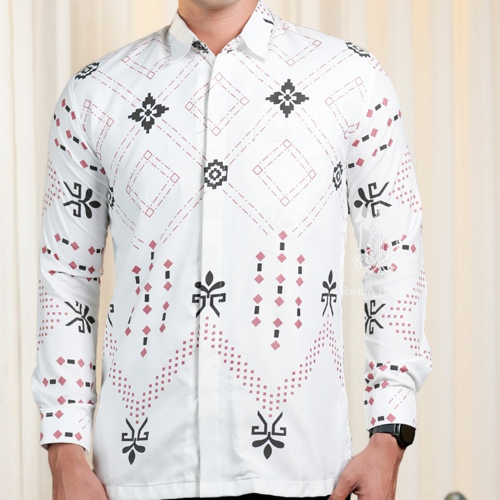 Jual Batik Rama Shinta Motif Lenggah Laras Batik Pria Kemeja Batik ...