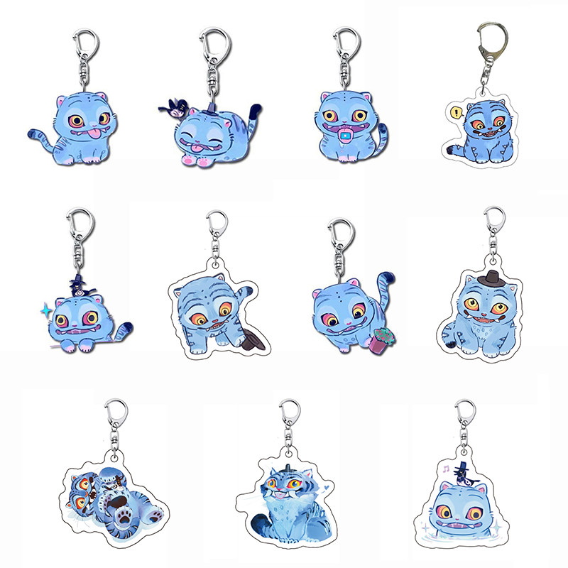 Jual Acrylic Kpop Demon Hunter Keychain Double Side Keychain for Bag ...