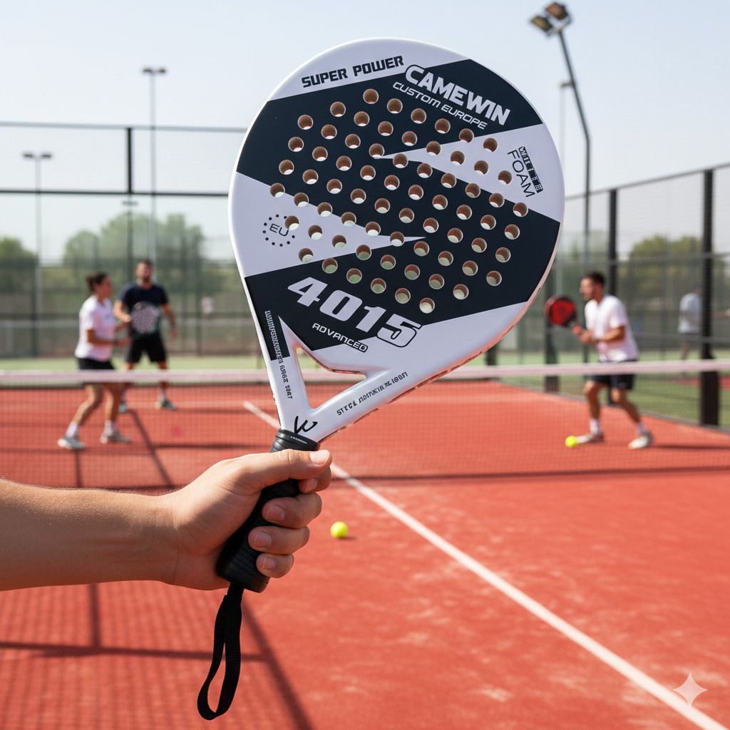 Jual CWIN 4015 Raket Padel Teardrop Carbon Glass Fiber 360g | Shopee ...