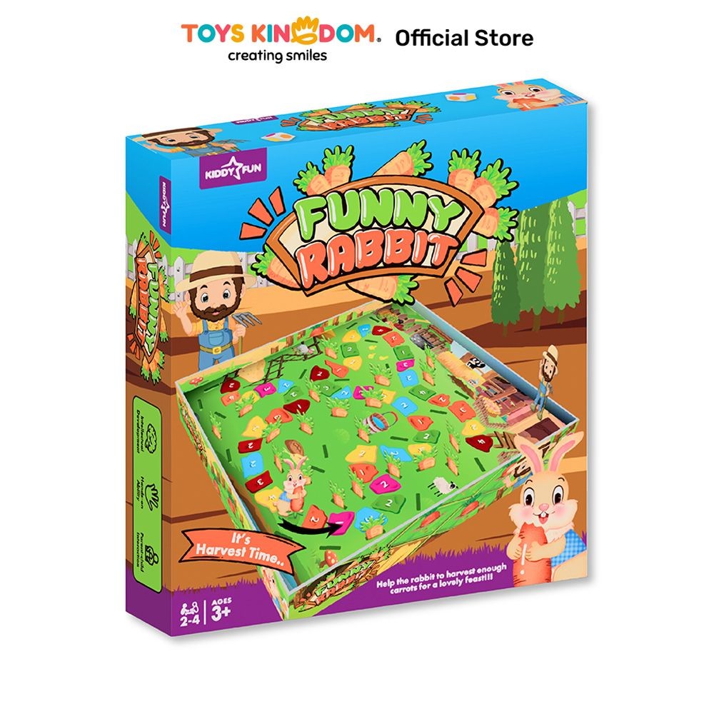 Jual Toys Kingdom Kiddy Fun Set Funny Rabbit 777-102 Toys Kids Toy Set ...