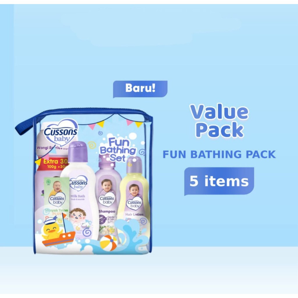 Jual Cussons Complete Essential Pack | Cussons Large Pack dan Fun ...