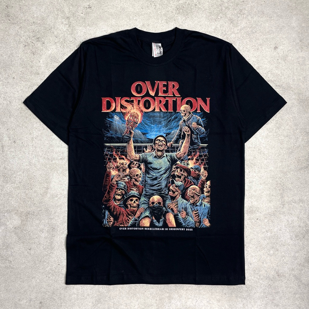 Jual Over Distortion - Berselebrasi Di Originfest 2025 | Tshirt Black ...