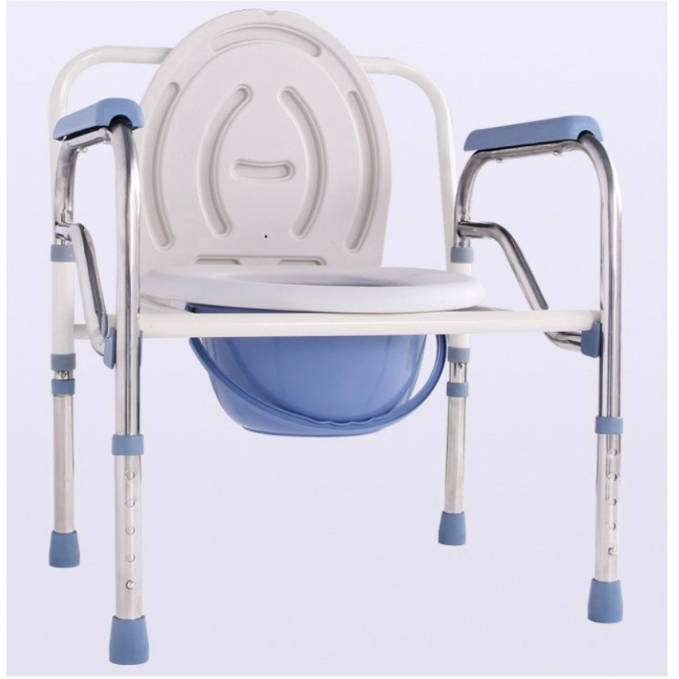 Kursi Bab Lipat Commode chair Kursi Toilet Lansia Kursi Pispot