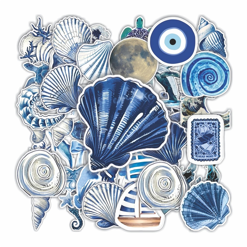 Jual COD 50 PCS STIKER Magic Sea Mix 3 Tahan Air – Ideal untuk ...