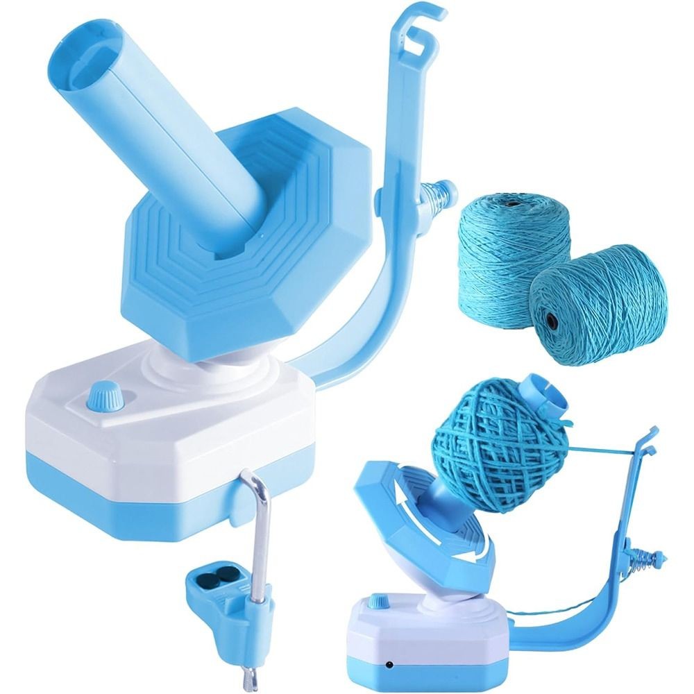 Jual 10oz Large Yarn Winder Automatic with Spring Stepless Speed Yarn ...