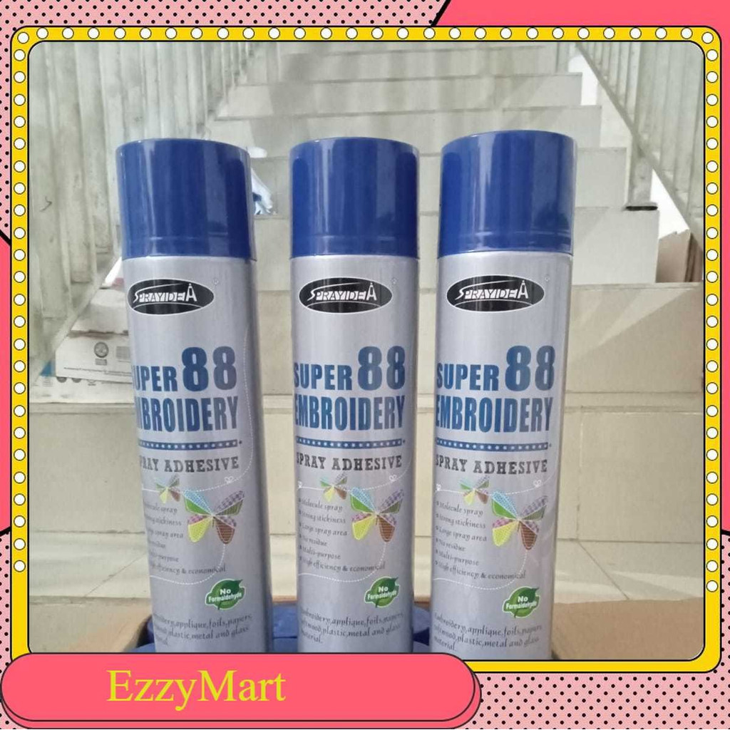 Jual EzzyMart - E3 Lem Semprot Serbaguna Super 88/99 Spary k 600ml ...