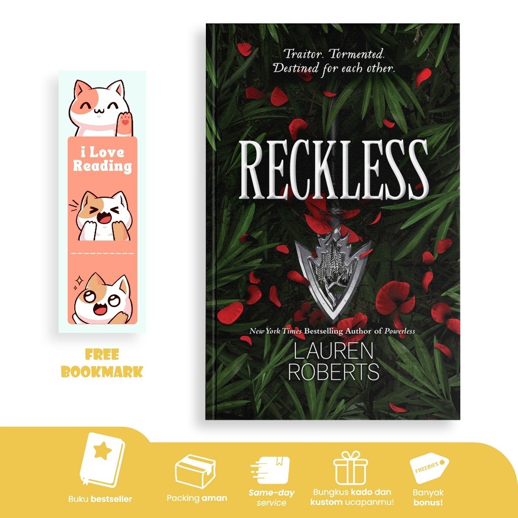 Jual Reckless (The Powerless Trilogy, #2) by Lauren Roberts | Shopee ...