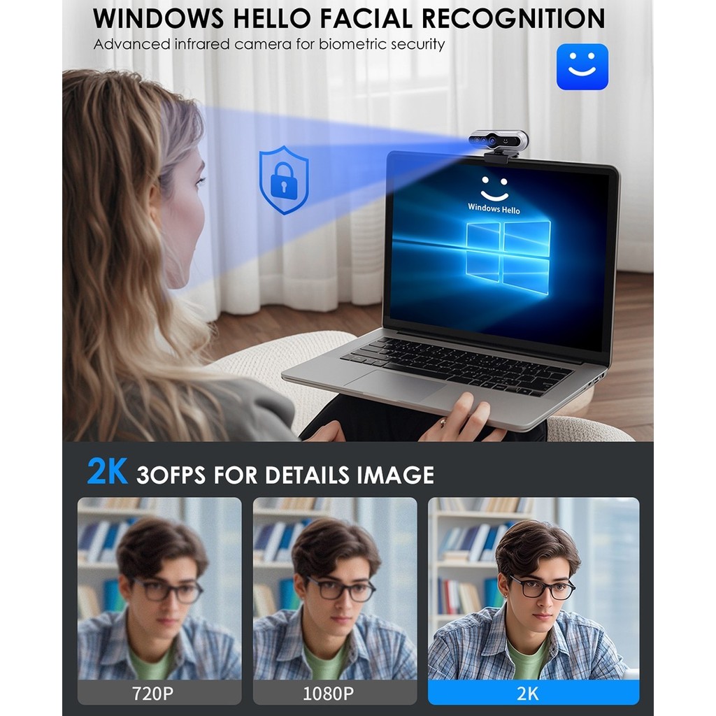 Die 6 besten Windows Hello-Webcams für die Gesichtserkennung auf Ihrem PC - Moyens I/O