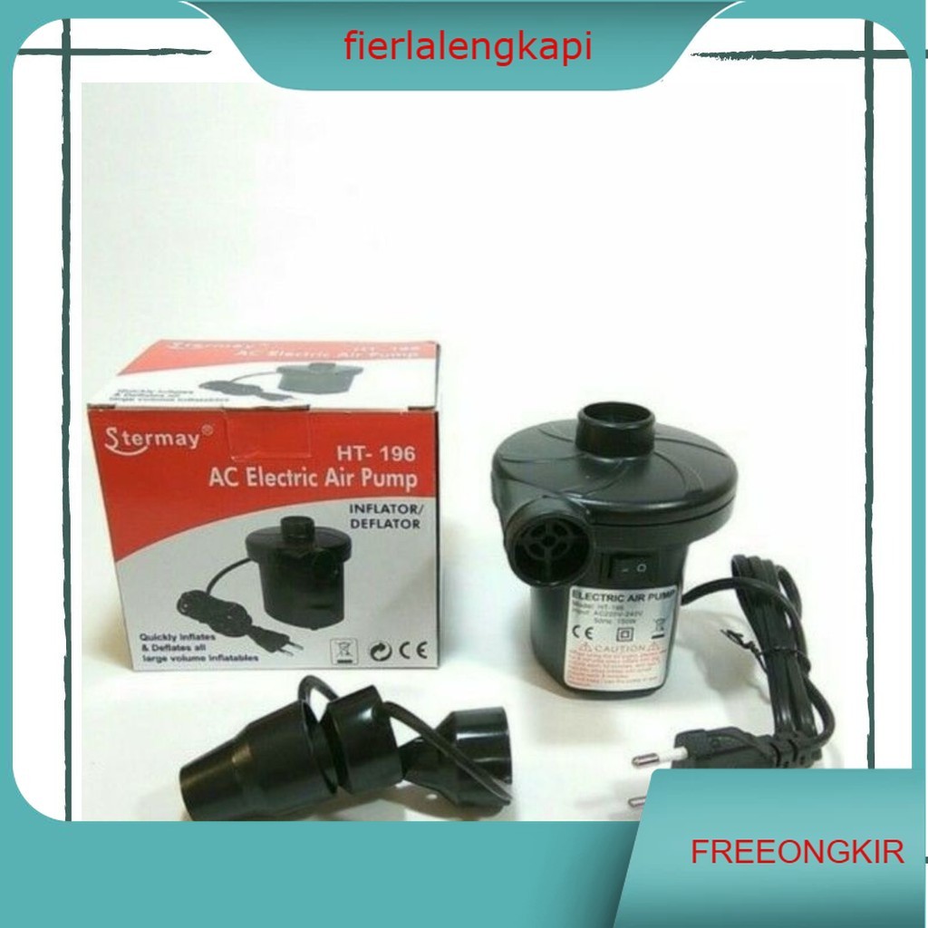 Jual STERMAY AC ELECTRIC AIR PUMP / HT-196 POMPA ELECTRIK | Shopee