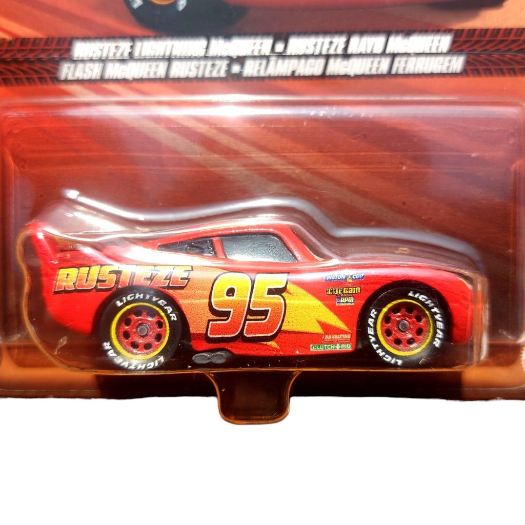 Jual Disney Pixar Cars Rusteze Lightning McQueen Diecast Race Car ...
