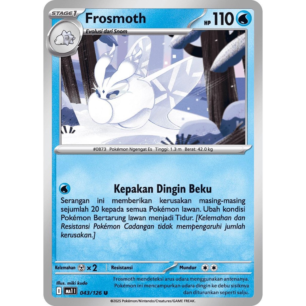 frosmoth pokemon card Pokemon Sword & Shield Promos - Frosmoth - SWSH007