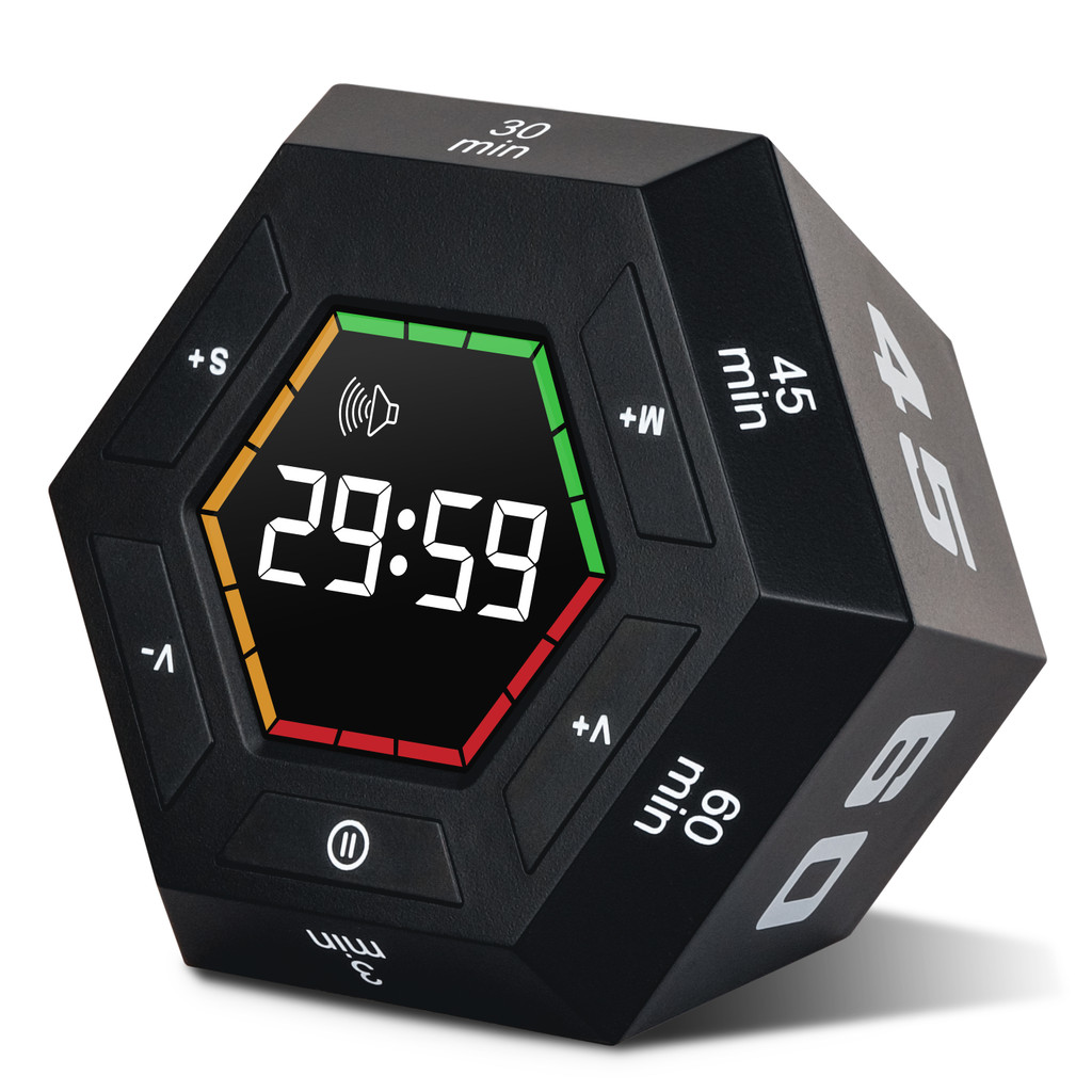 Jual Magnetic Smart Productivity Kitchen Timer Digital Study Pomodoro ...