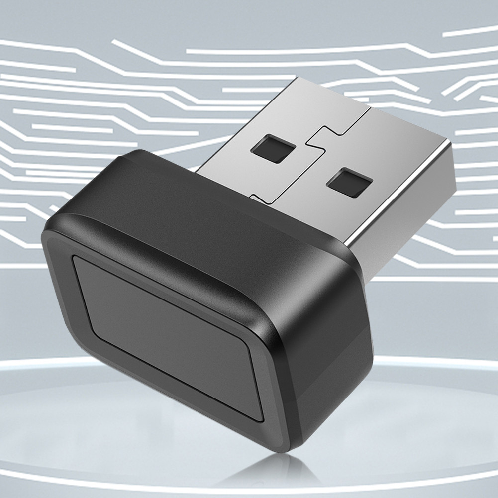 Jual USB Fingerprint Key Reader FIDO U2F Biometric Fingerprint Scanner ...