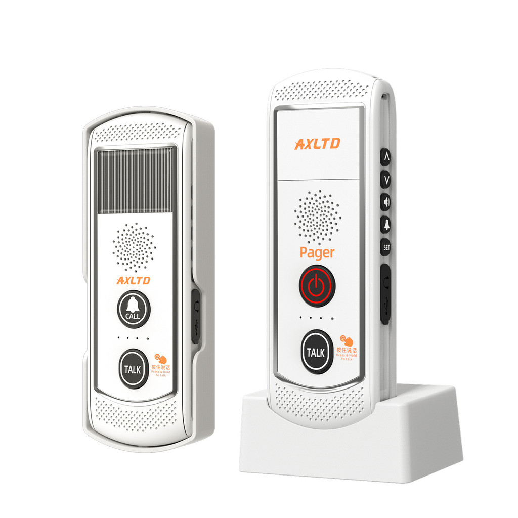 Jual T016 Solar Wireless Intercom Doorbell Long-distance Building ...