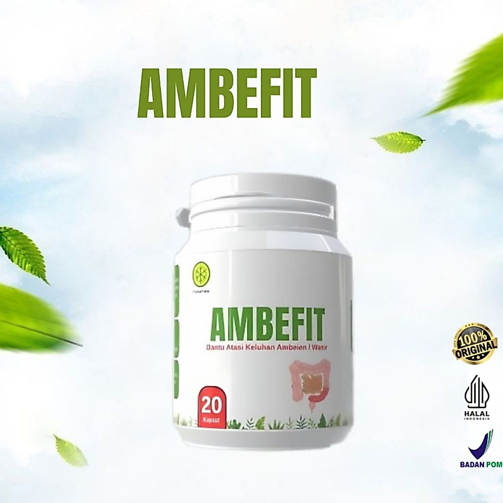 Ambefit Fitofarmaka Herbal Untuk Mengempiskan Benjolan Ambeien Wasir Tanpa Efek Samping 100% Halal Bpom