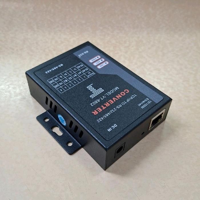 Jual Konverter Serial To LAN Converter TCP/IP Ethernet to Serial RS232 ...