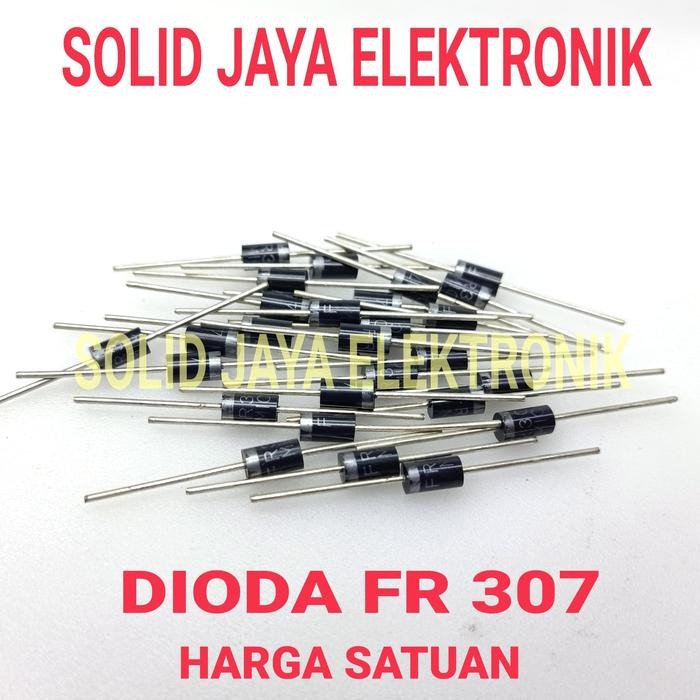 Jual DIODA FR307 DIODA FR 307 3A 1000V 1KV DIODE DIODA TEGANGAN TINGGI ...