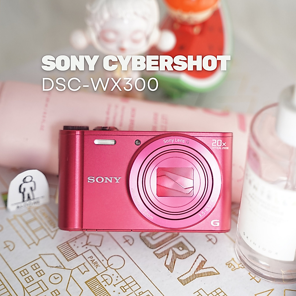 Jual SONY CYBER-SHOT DSC-WX300 PINK EDITION — TRAVEL ZOOM SLIM