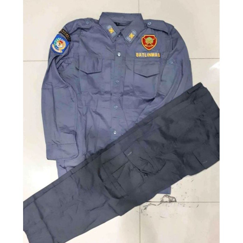 Jual SERAGAM LINMAS TERBARU PROMO SERAGAM PDL SATLINMAS TERBARU WARNA ...