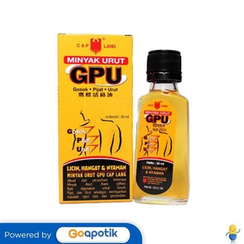 Jual Cap Lang Minyak Urut Gpu 30 Ml | Shopee Indonesia