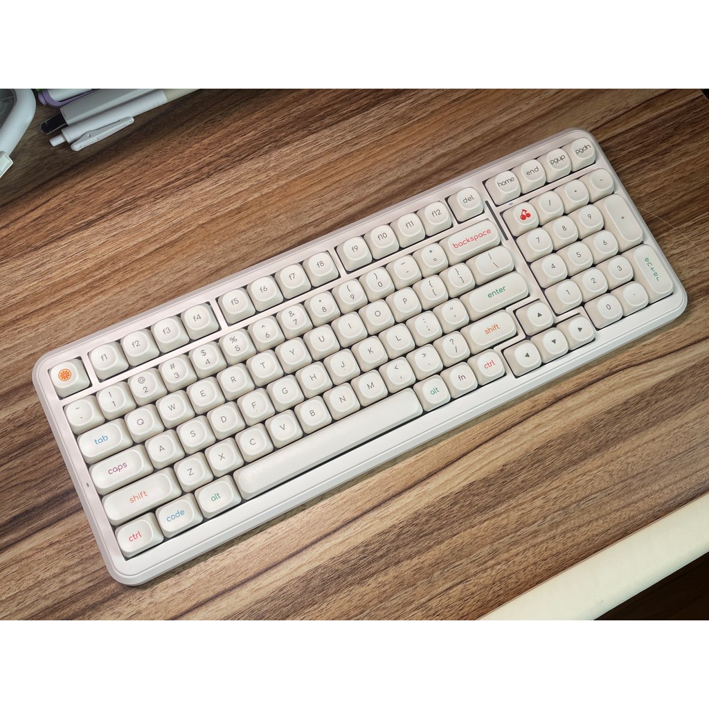 Jual 124 Keys Minimalist Cute Fruit Kkeycaps PBT Sublimation Moa Ball ...