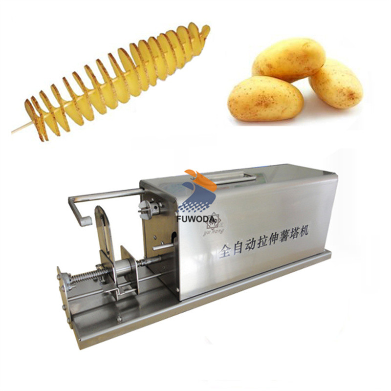 Jual Automatic Stretch Tornado Potato Machine Potato Cutter Machine ...